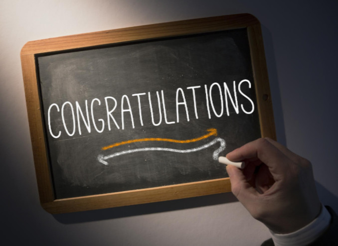 chalkboard congratulations: Gagne Heating and Air Community Blog